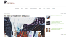 Desktop Screenshot of merikotka.com